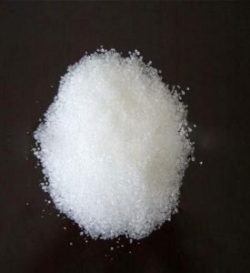 Sodium Thioglycolate Picture of white crystals