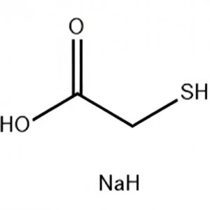 Sodium thioglycolate structural formula 